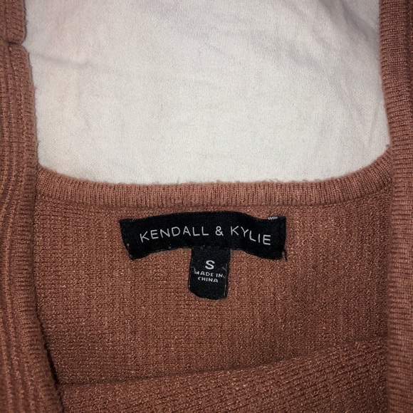 Kendall and Kylie Knit Crop Top - Picture 2 of 2